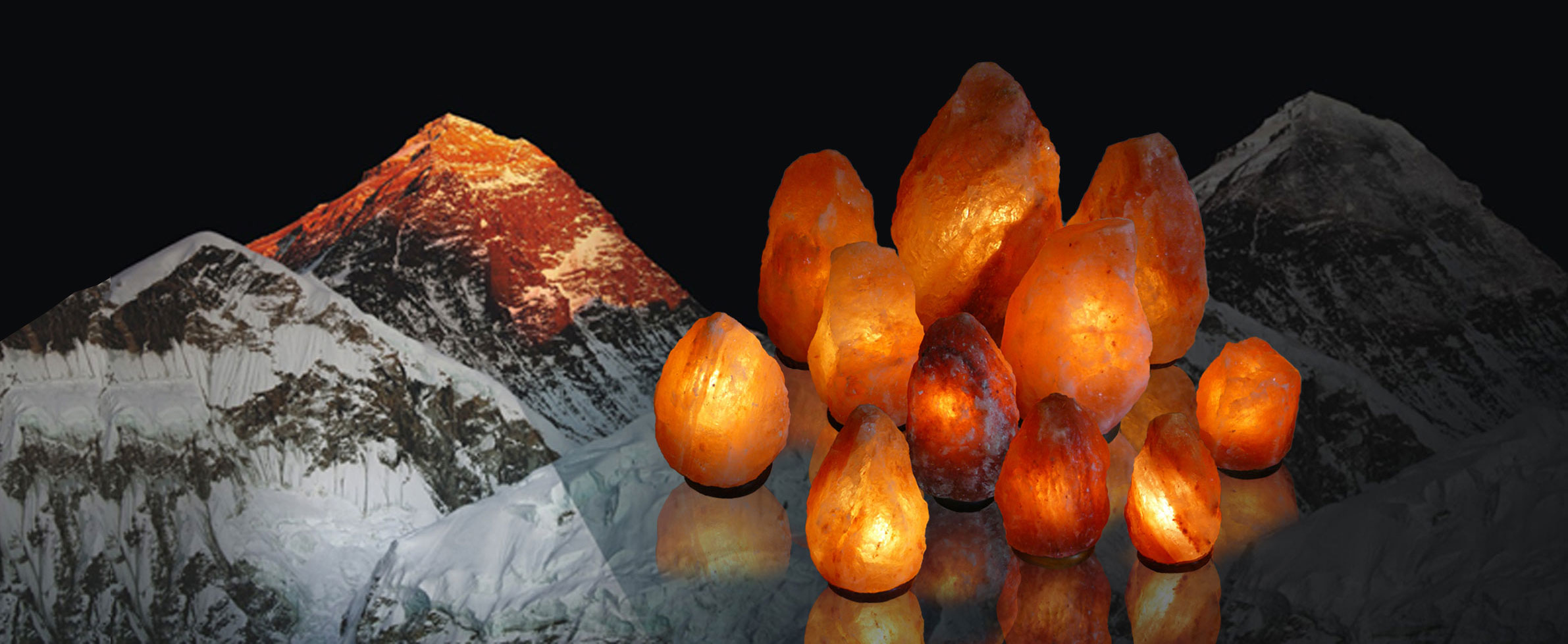 Natural Shape Salt Lamps