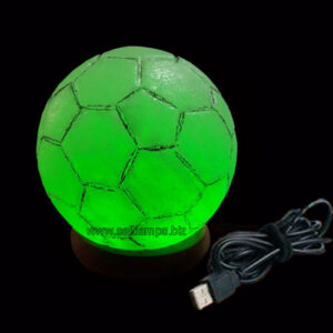 Football-Shape Salt-Lamp