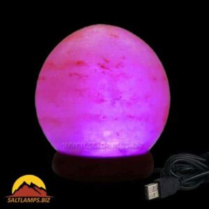 Globe Shape Salt Lamp